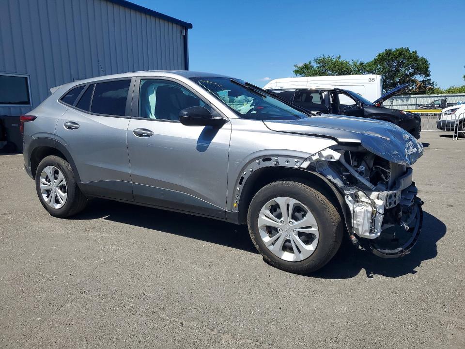 2024 Chevrolet Trax VIN KL77LFE24RC217868 COPART salvage auction — FRONT END, Va - Cert Of Title - Salvage, sold $3,200 on 2026-07-07 (photo 4)