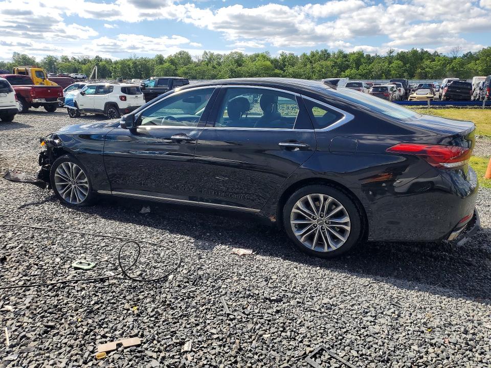2015 Hyundai Genesis VIN KMHGN4JEXFU019055 COPART salvage auction — FRONT END, NJ - CERT OF TITLE-SALVAGE, sold $2,150 on 2026-07-28 (photo 2)