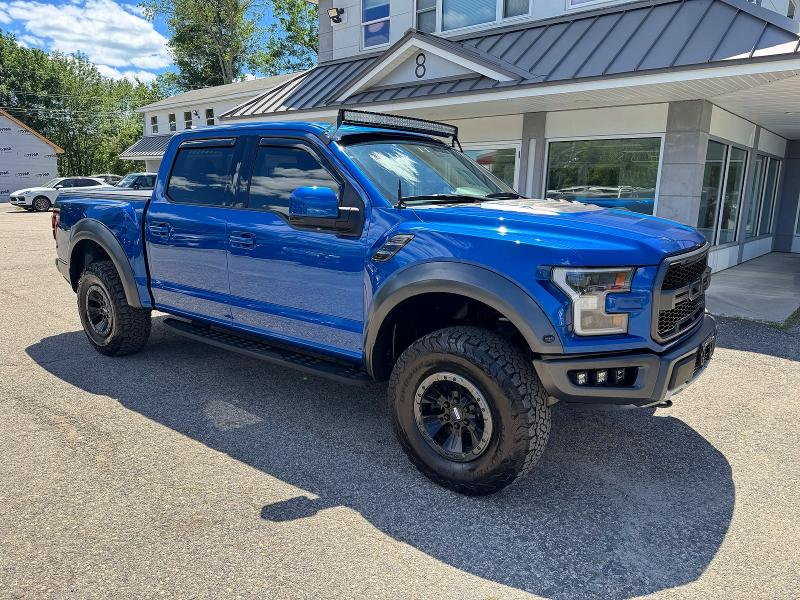 2018 Ford F-150 lightning VIN 1FTFW1RG6JFD78398 COPART salvage auction — MINOR DENT/SCRATCHES, NH - CERTIFICATE OF TITLE (P), sold $23,300 on 2026-07-10 (photo 1)