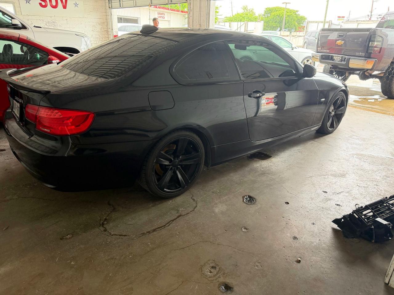2011 BMW 3 Series VIN WBAKE3C50BE557478 COPART salvage auction — Front End, TX - CERTIFICATE OF TITLE (P), sold $700 on 2026-07-03 (photo 4)