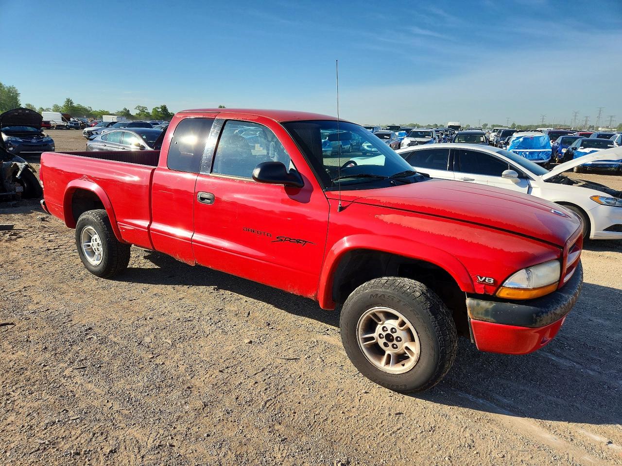 1999 Dodge Dakota VIN 1B7GG22Y3XS304382 COPART salvage auction — Front End, IL - SALVAGE CERTIFICATE, sold $325 on 2026-06-30 (photo 4)