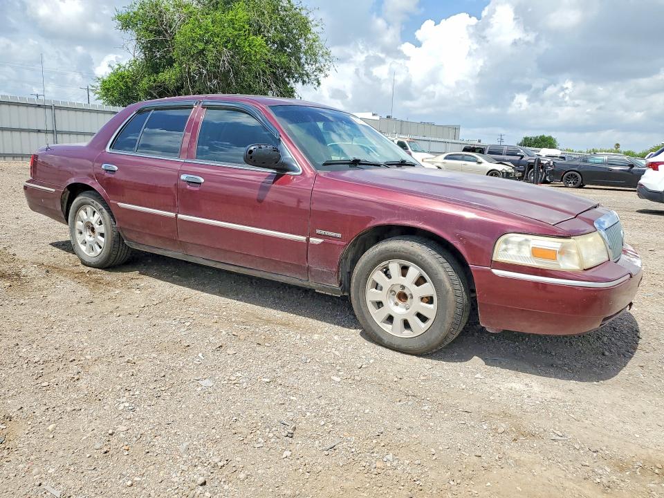 2005 Mercury Grand marquis VIN 2MEFM75W95X664082 COPART salvage auction — FRONT END, Tx - Salvage Vehicle Title, sold $1,050 on 2026-07-29 (photo 4)