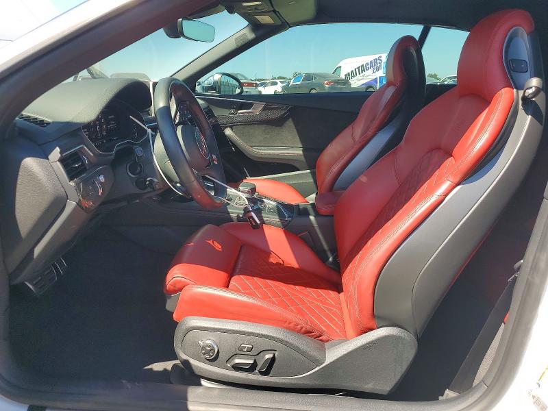 2018 Audi Rs5 VIN WAU24GF54JN021301 COPART salvage auction — FRONT END, Ca - Salvage Certificate, sold $6,600 on 2026-07-23 (photo 7)