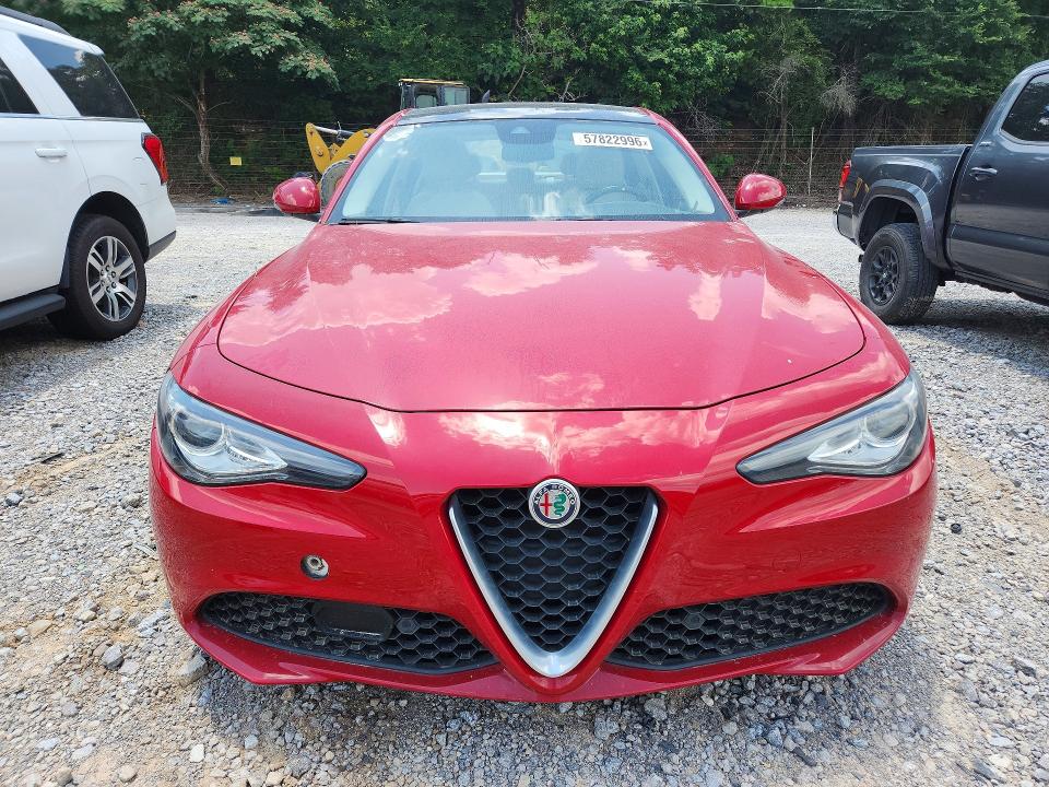 2017 Alfa romeo Giulia VIN ZARFAECN8H7549319 COPART salvage auction — MECHANICAL, Al - Certificate Of Title, sold $3,500 on 2026-07-28 (photo 5)