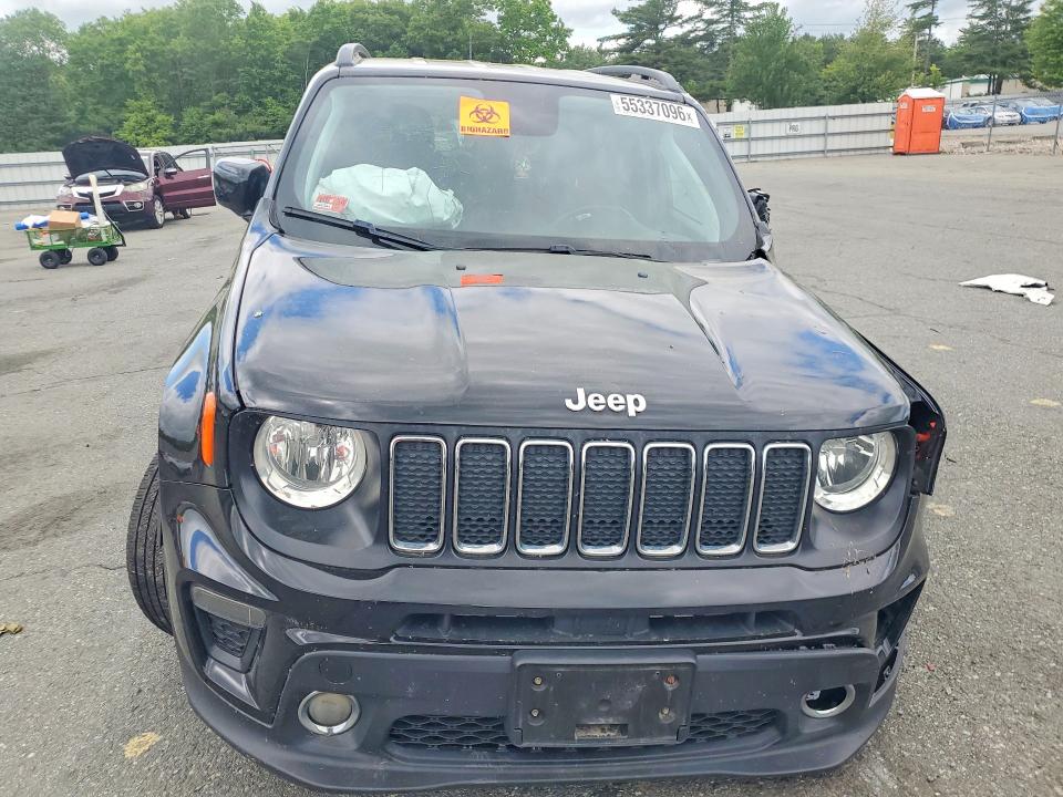 2020 Jeep Renegade VIN ZACNJBBB9LPL87561 COPART salvage auction — SIDE, RI - SALVAGE CERTIFICATE OF TITLE, sold $1,100 on 2026-08-04 (photo 5)