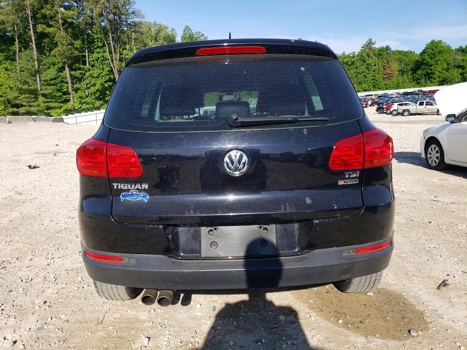 2016 Volkswagen Tiguan VIN WVGBV7AX1GW594647 COPART salvage auction — MECHANICAL, Ma - Certificate Of Title, sold $1,800 on 2026-07-11 (photo 6)