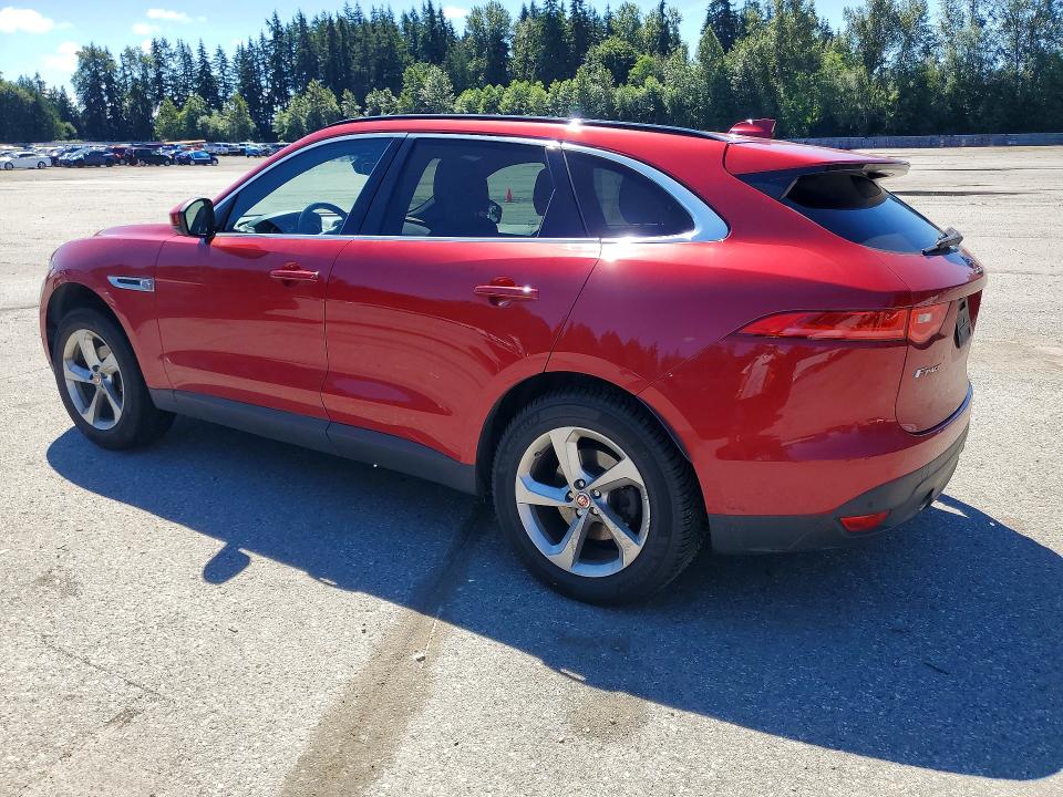 2019 Jaguar F-pace VIN SADCJ2FX4KA369892 COPART salvage auction — REAR END, Wa - Bill Of Sale, sold $3,350 on 2026-07-06 (photo 2)