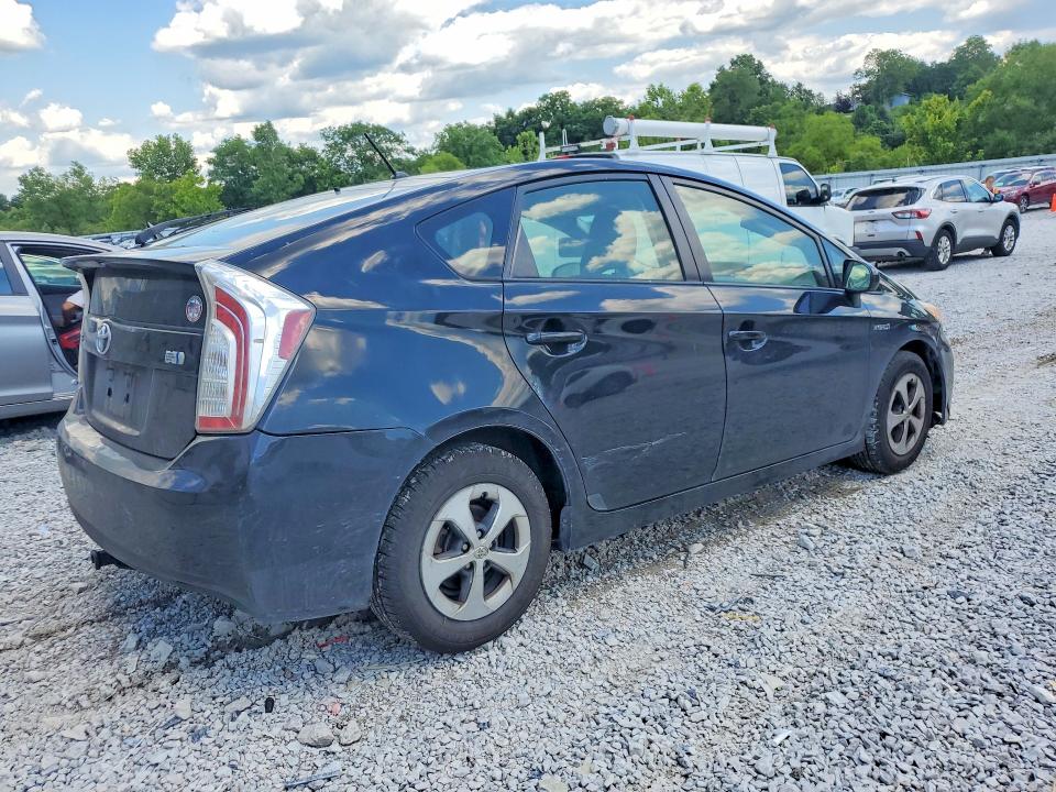 2012 Toyota Prius VIN JTDKN3DU7C1496602 COPART salvage auction — MECHANICAL, Oh - Cert Of Title-Rebuilt Salvage, sold $1,150 on 2026-07-31 (photo 3)
