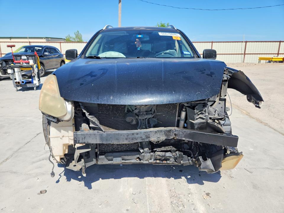 2009 Nissan Rogue sport VIN JN8AS58V19W432767 COPART salvage auction — FRONT END, TX - SALVAGE VEHICLE TITLE, sold $400 on 2026-07-24 (photo 5)