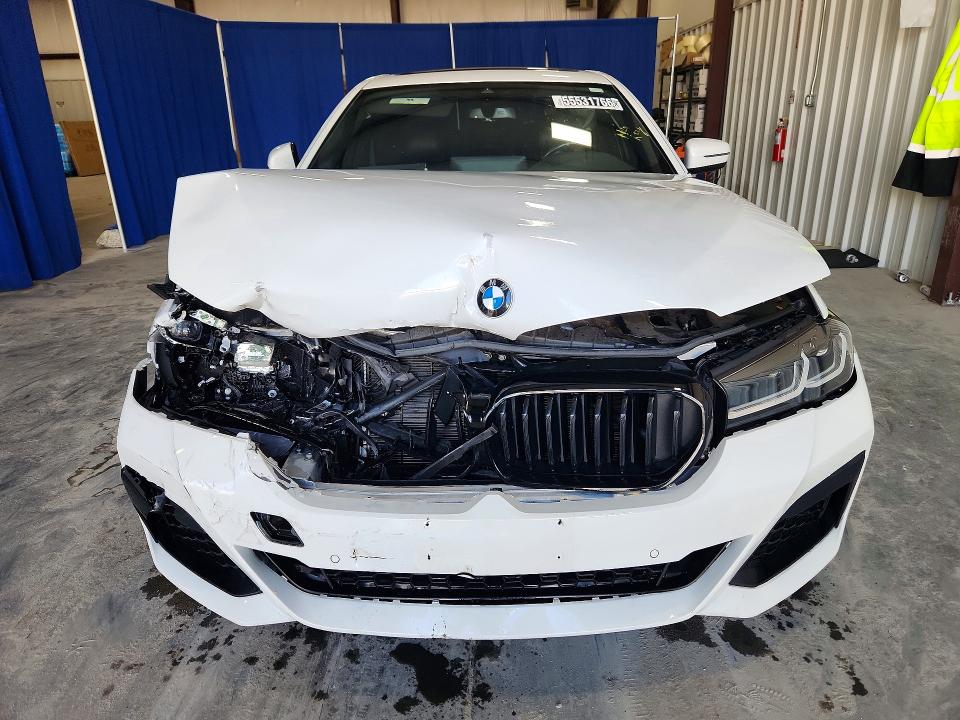 2022 BMW 5 series VIN WBA13BJ03NCJ40293 COPART salvage auction — FRONT END, Sc - Certificate Of Title, sold $3,700 on 2026-07-30 (photo 5)