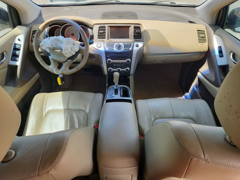 2009 Nissan Murano VIN JN8AZ18U69W028424 COPART salvage auction — FRONT END, Tx - Salvage Vehicle Title, sold $1,300 on 2026-07-30 (photo 8)