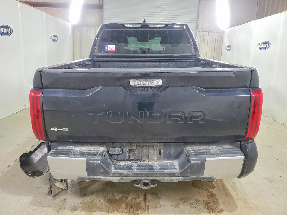 2023 Toyota Tundra VIN 5TFJA5DB7PX122320 COPART salvage auction — REAR END, TX - CERTIFICATE OF TITLE, sold $27,000 on 2026-07-28 (photo 6)