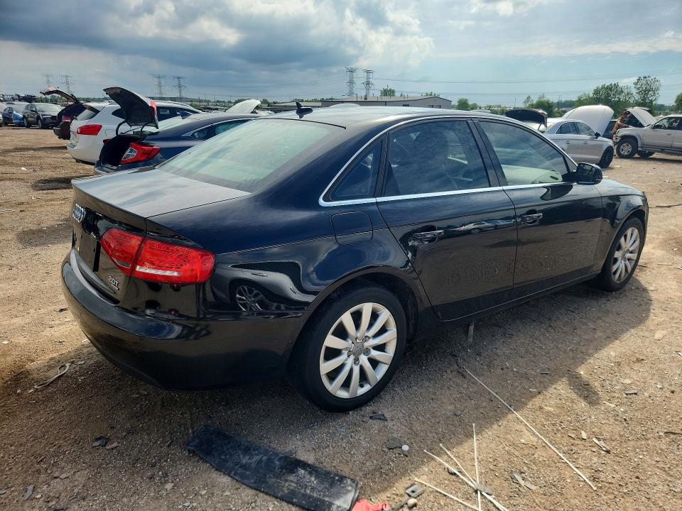 2011 Audi A4 VIN WAUFFAFL5BN034177 COPART salvage auction — SIDE, IL - SALVAGE CERTIFICATE, sold $875 on 2026-07-28 (photo 3)