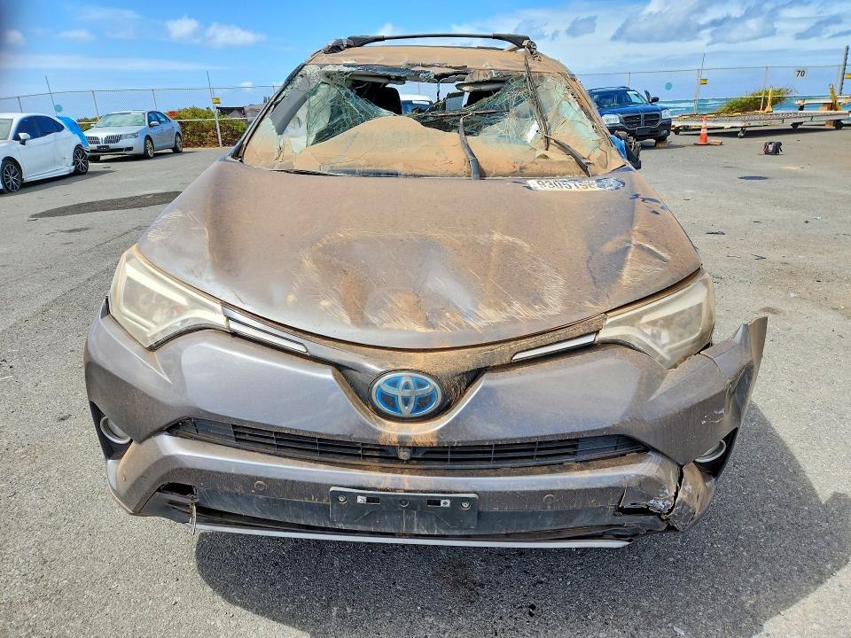2017 Toyota Rav 4 VIN JTMDJREVXHD147907 COPART salvage auction — FRONT END, Hi - Certificate Of Salvage, sold $125 on 2026-07-27 (photo 5)