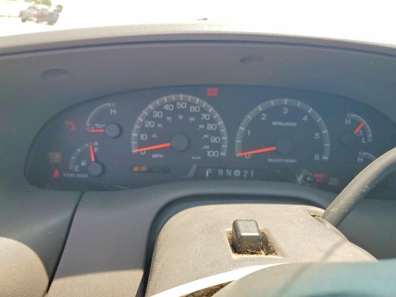 1999 Ford F-150 lightning VIN 1FTRX18L9XKB92377 COPART salvage auction — FRONT END, Tx - Salvage Vehicle Title, sold $275 on 2026-07-02 (photo 9)