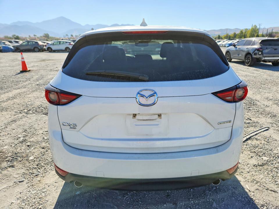 2021 Mazda Cx-5 VIN JM3KFBDM7M0455070 COPART salvage auction — FRONT END, Ca - Salvage Certificate, sold $4,100 on 2026-07-29 (photo 6)