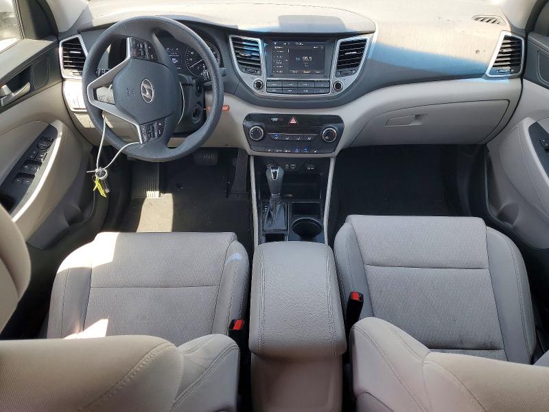 2018 Hyundai Tucson VIN KM8J33A47JU791941 COPART salvage auction — VANDALISM, Ca - Salvage Certificate, sold $3,650 on 2026-07-07 (photo 8)