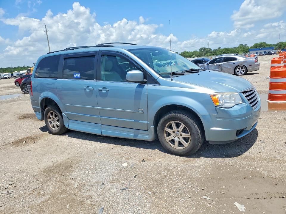 2008 Chrysler Voyager VIN 2A8HR54P08R754541 COPART salvage auction — BURN, Tx - Salvage Vehicle Title, sold $1,850 on 2026-07-09 (photo 4)