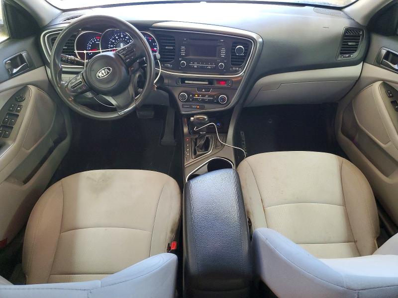 2014 Kia Optima VIN KNAGM4A73E5472495 COPART salvage auction — NORMAL WEAR, Salvage Title, sold $525 on 2026-07-29 (photo 8)