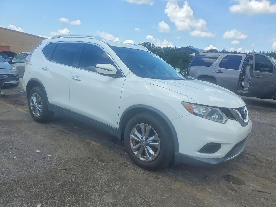 2016 Nissan Rogue VIN KNMAT2MT8GP697415 COPART salvage auction — SIDE, SC - CERT OF TITLE-SALVAGE, sold $1,300 on 2026-07-31 (photo 4)