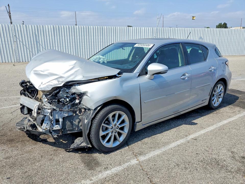 2011 Lexus Ct 200 VIN JTHKD5BH6B2005304 COPART salvage auction — FRONT END, CA - SALVAGE CERTIFICATE, sold $300 on 2026-07-28 (photo 1)