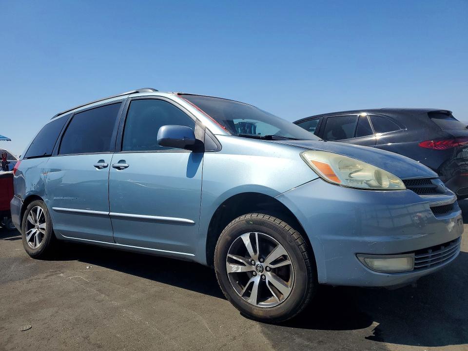 2004 Toyota Sienna VIN 5TDZA22C74S193807 COPART salvage auction — SIDE, Ca - Salvage Certificate, sold $550 on 2026-07-08 (photo 4)