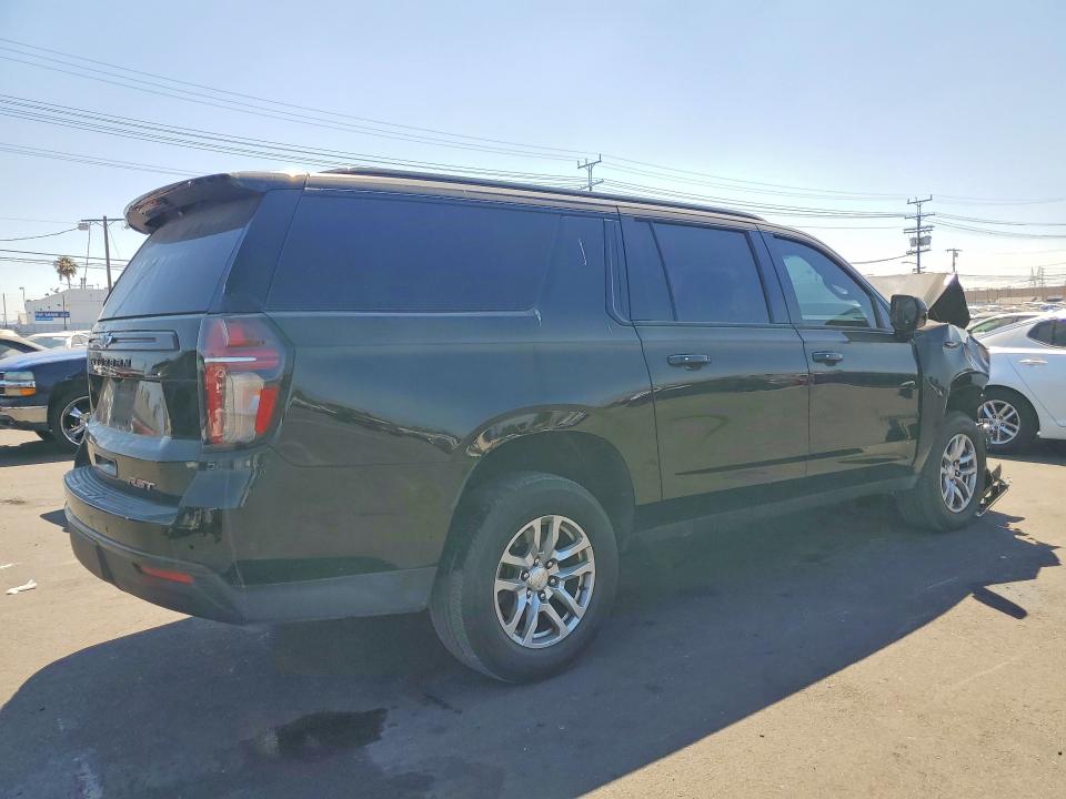 2023 Chevrolet Suburban VIN 1GNSKEKD5PR108689 COPART salvage auction — FRONT END, In - Dis/Dlr/Exp Only Clean Title (P), sold $8,200 on 2026-08-19 (photo 3)