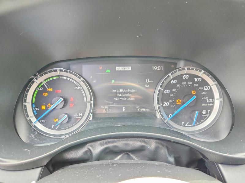 2021 Toyota Highlander VIN 5TDHBRCH9MS537259 COPART salvage auction — FRONT END, Ct - Cert Of Title-Salvage, sold $13,300 on 2026-07-10 (photo 9)