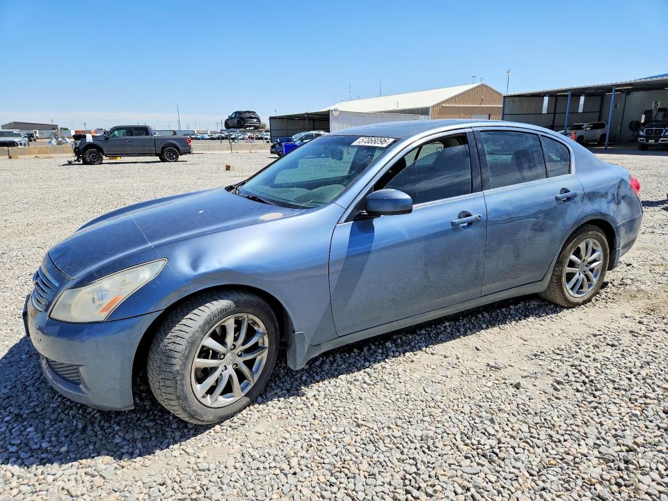 2008 Infiniti G35 VIN JNKBV61F88M278101 COPART salvage auction — REAR END, Co - Public - Salvage Title, sold $400 on 2026-07-07 (photo 1)