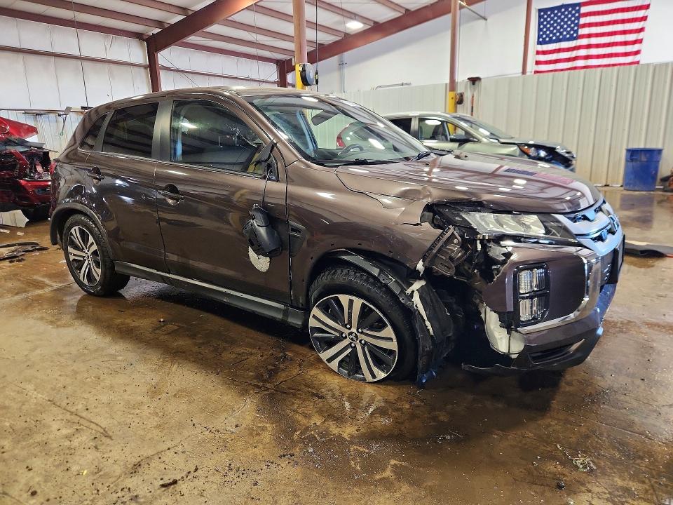 2020 Mitsubishi VIN JA4AR3AUXLU013844 COPART salvage auction — FRONT END, Pa - Certificate Of Salvage, sold $4,450 on 2026-07-17 (photo 4)