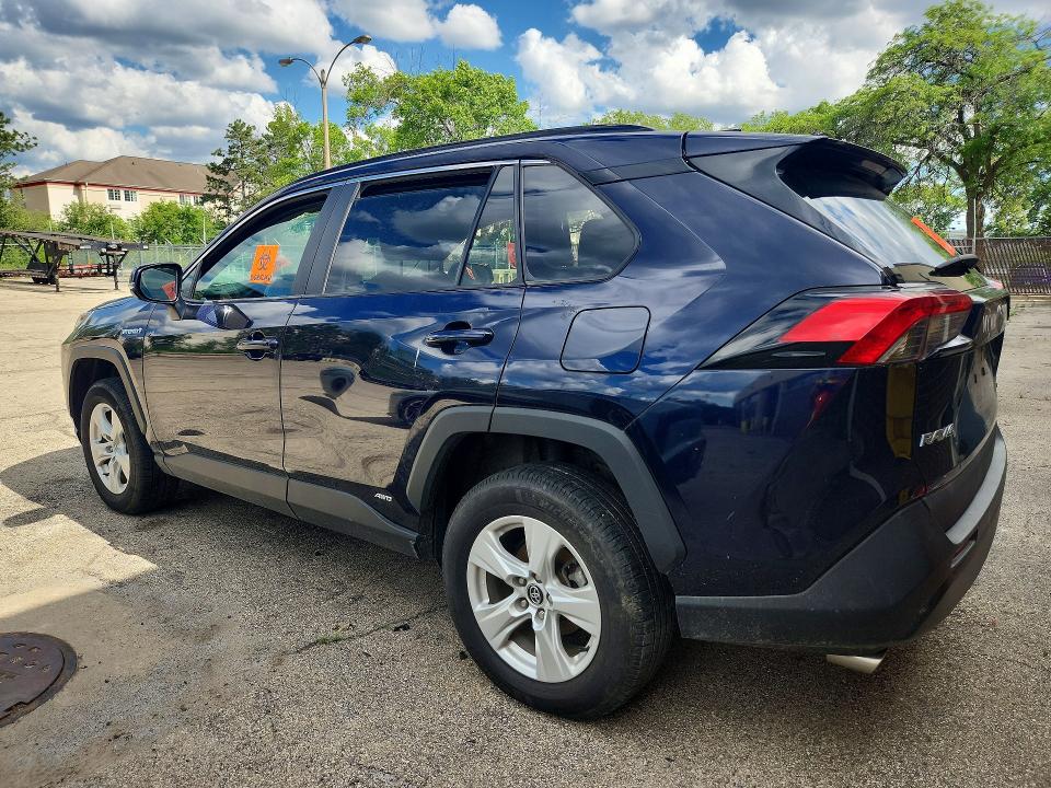 2020 Toyota Rav4 hybrid VIN 2T3RWRFV6LW092258 COPART salvage auction — MINOR DENT/SCRATCHES, IL - CERTIFICATE OF TITLE, sold $12,100 on 2026-07-14 (photo 2)