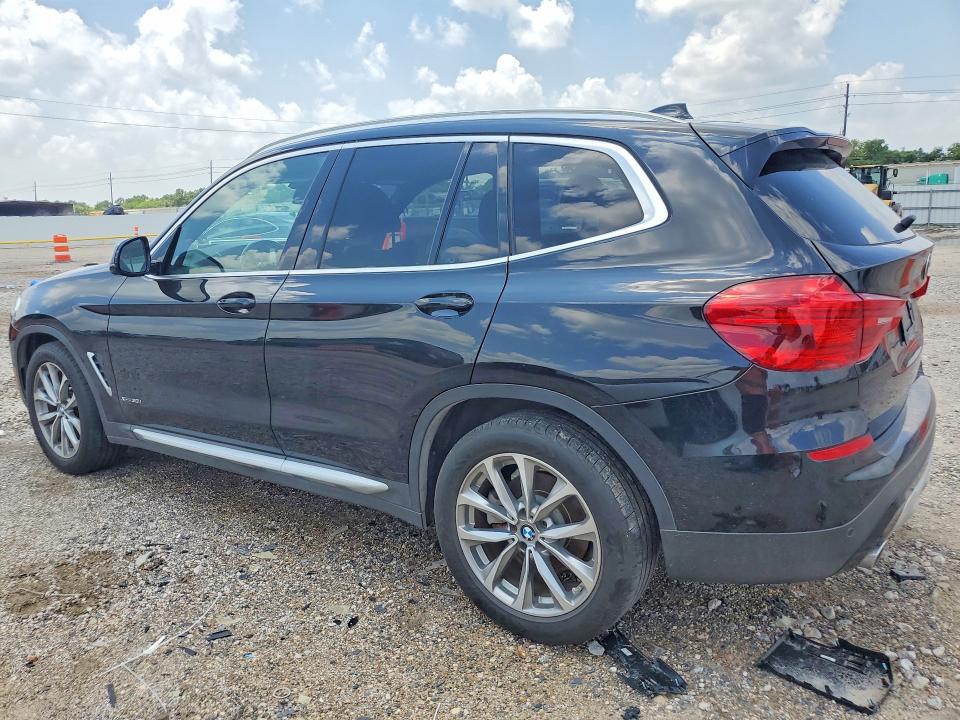 2018 BMW X3 VIN 5UXTR9C50JLD60451 COPART salvage auction — SIDE, Tx - Salvage Vehicle Title, sold $8,400 on 2026-07-13 (photo 2)
