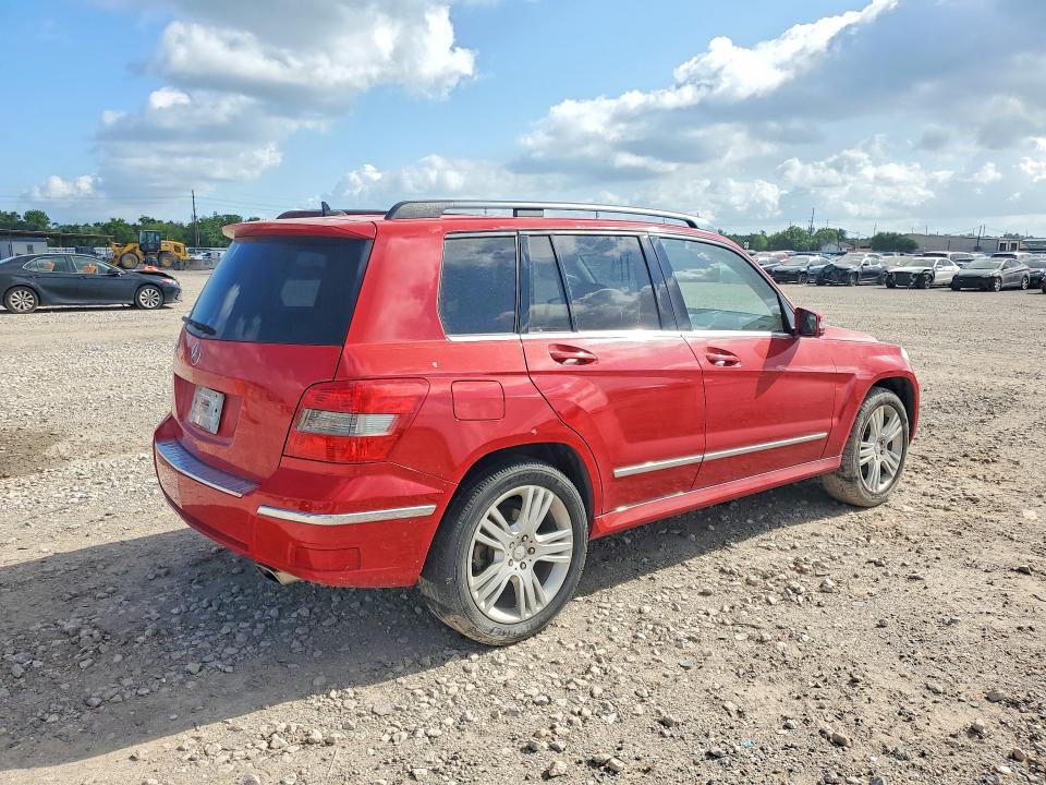 2011 Mercedes-benz Glk-klasse VIN WDCGG5GB2BF551796 COPART salvage auction — SIDE, TX - SALVAGE VEHICLE TITLE, sold $1,400 on 2026-07-30 (photo 3)