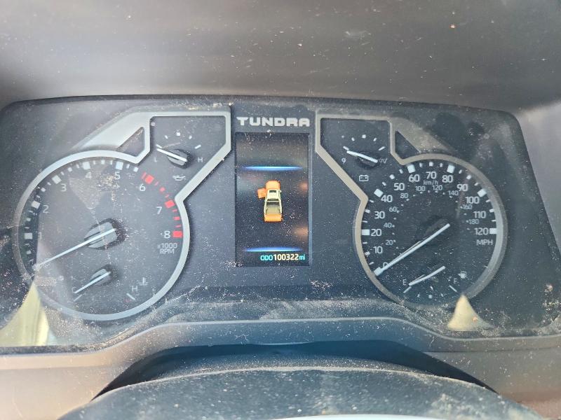 2022 Toyota Tundra VIN 5TFJA5DB4NX048108 COPART salvage auction — MECHANICAL, Ne - Cert Of Title-Salvage, sold $18,400 on 2026-07-17 (photo 9)