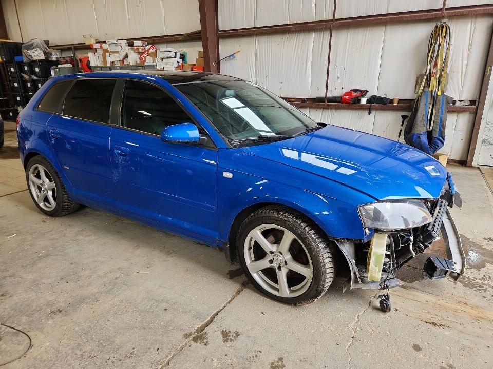 2008 Audi A3 VIN WAUKD68P18A172266 COPART salvage auction — FRONT END, AB - BOS - SALVAGE, sold $200 on 2026-07-16 (photo 4)