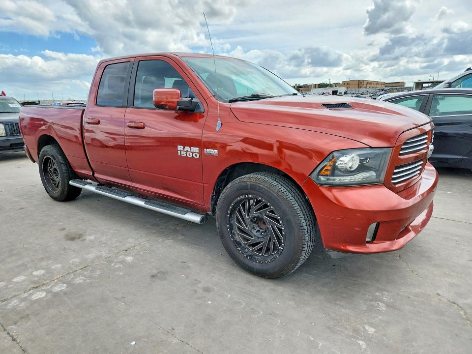 2013 Ram 1500 VIN 1C6RR6HT4DS627526 COPART salvage auction — NORMAL WEAR, Tx - Certificate Of Title, sold $1,600 on 2026-07-02 (photo 4)