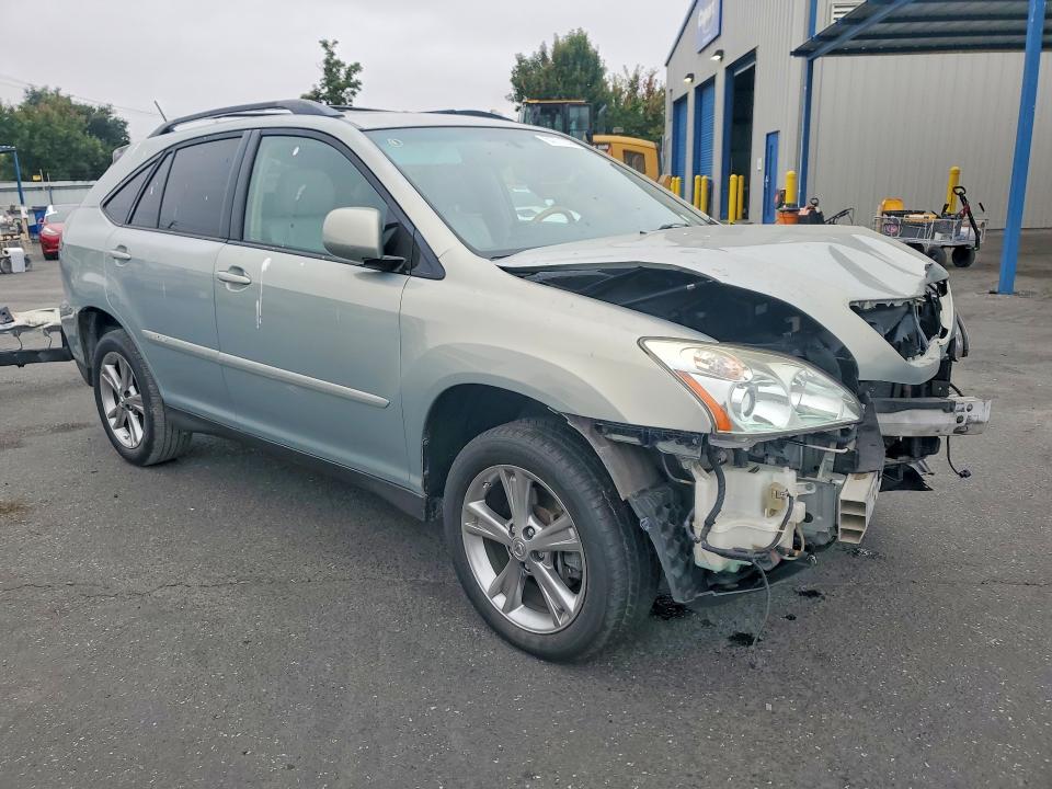 2007 Lexus Rx 400h VIN JTJGW31U272001100 COPART salvage auction — FRONT END, CA - SALVAGE CERTIFICATE, sold $550 on 2026-07-21 (photo 4)