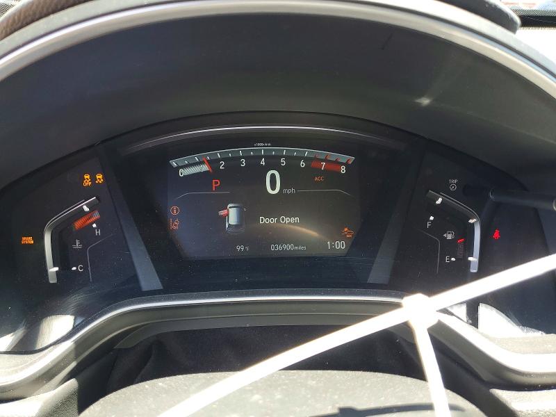 2018 Honda Cr-v VIN 7FARW2H51JE035087 COPART salvage auction — SIDE, CA - SALVAGE CERTIFICATE, sold $7,900 on 2026-07-31 (photo 9)
