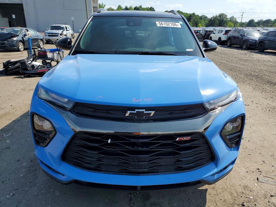 2023 Chevrolet Trailblazer VIN KL79MTSL2PB212916 COPART salvage auction — REAR END, Va - Cert Of Title - Salvage, sold $200 on 2026-07-29 (photo 5)