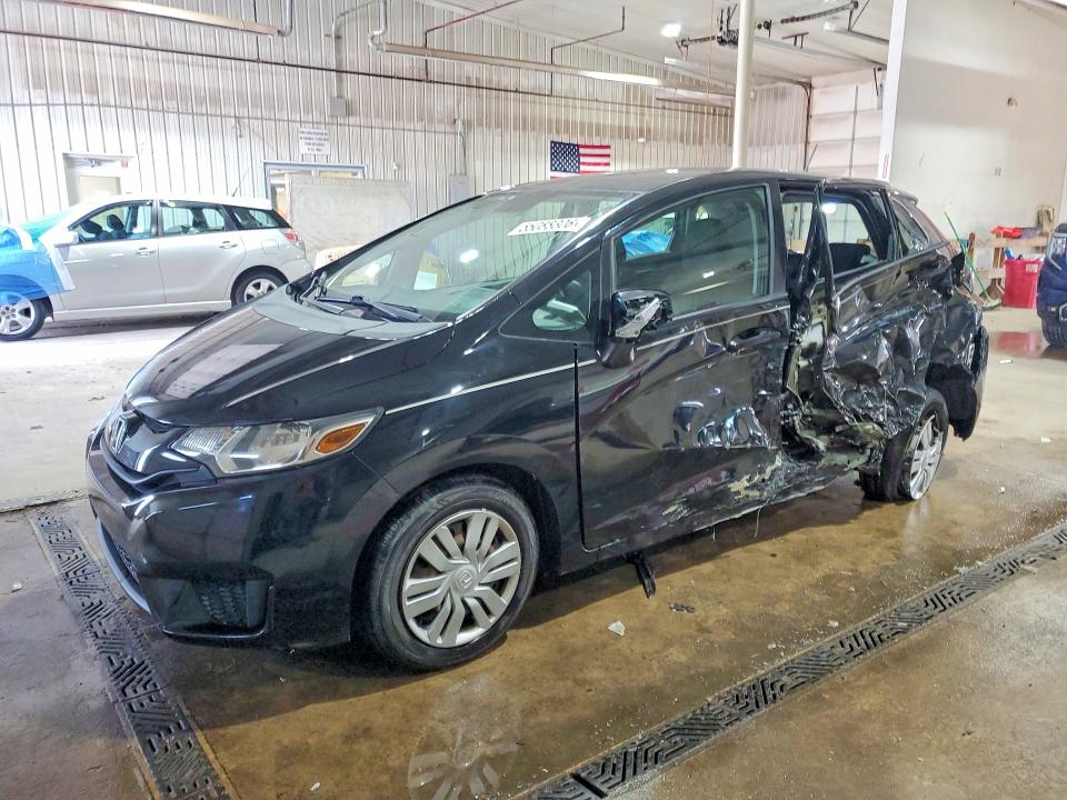 2015 Honda Fit VIN 3HGGK5G50FM766941 COPART salvage auction — SIDE, Pa - Certificate Of Salvage, sold $1,150 on 2026-07-09 (photo 1)