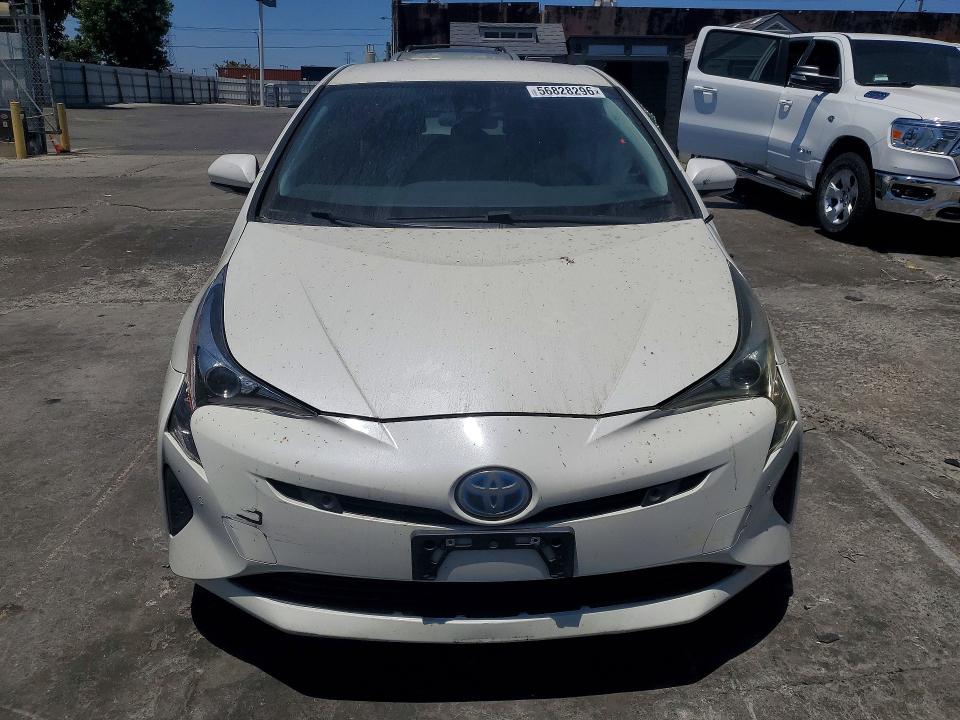2018 Toyota Prius VIN JTDKBRFU8J3061758 COPART salvage auction — SIDE, CA - SALVAGE CERTIFICATE, sold $200 on 2026-07-29 (photo 5)