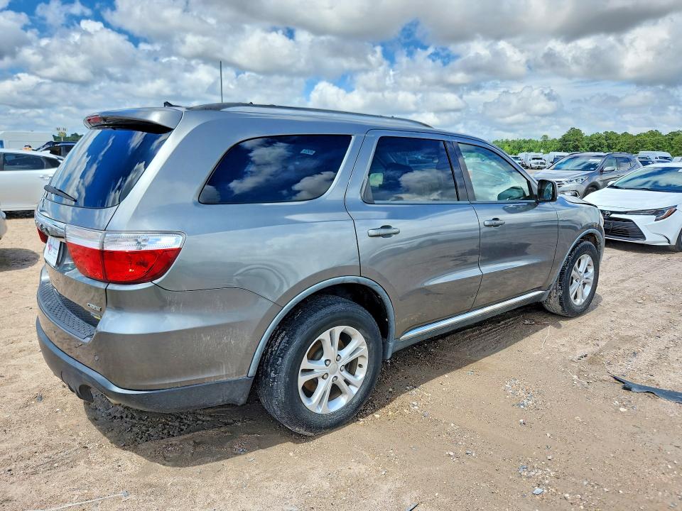 2012 Dodge Durango VIN 1C4RDHDG7CC113724 COPART salvage auction — NORMAL WEAR, Tx - Certificate Of Title, sold $525 on 2026-07-02 (photo 3)