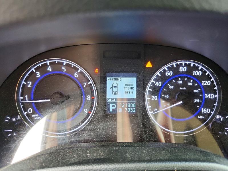 2015 Infiniti Q40 VIN JN1CV6AP9FM500143 COPART salvage auction — REAR END, Tx - Salvage Vehicle Title, sold $225 on 2026-07-28 (photo 9)