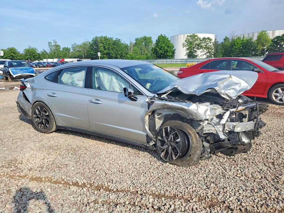 2024 Hyundai VIN KMHL64JA5RA418857 COPART salvage auction — FRONT END, Ny - Mv-907A Salvage Certificate, sold $900 on 2026-07-20 (photo 4)