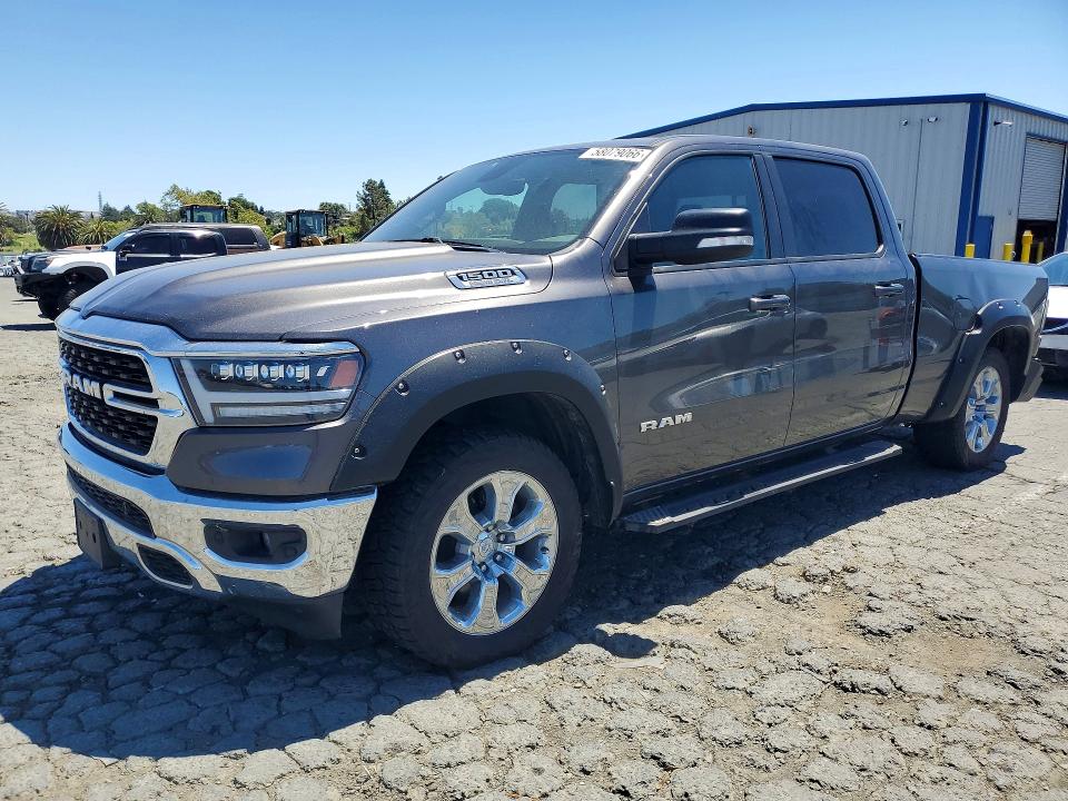 2022 Ram 1500 VIN 1C6SRFMT9NN434800 COPART salvage auction — REAR END, Ca - Salvage Certificate, sold $3,500 on 2026-07-24 (photo 1)