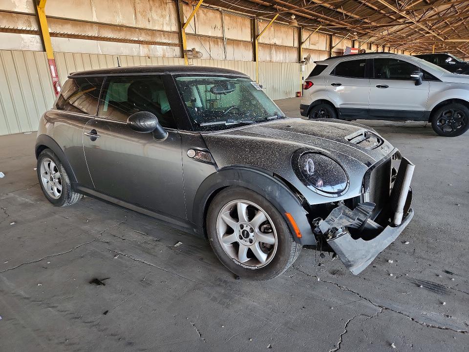 2008 Mini Cooper VIN WMWMF73528TT89358 COPART salvage auction — FRONT END, Az - Cert Of Title - Salvage, sold $1,000 on 2026-07-20 (photo 4)