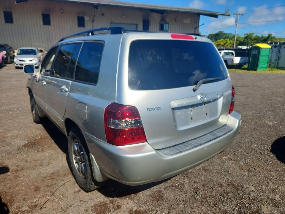 2006 Toyota Highlander VIN JTEGD21A060135540 COPART salvage auction — FRONT END, HI - CERTIFICATE OF SALVAGE, sold $2 on 2026-07-13 (photo 2)