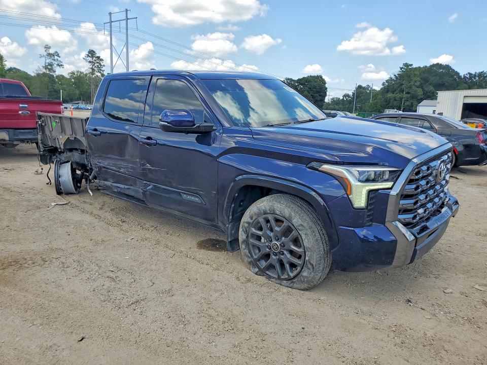 2024 Toyota Tundra VIN 5TFNA5DB3RX206087 COPART salvage auction — REAR END, La - Cert Of Title-Salvage, sold $17,300 on 2026-07-10 (photo 4)