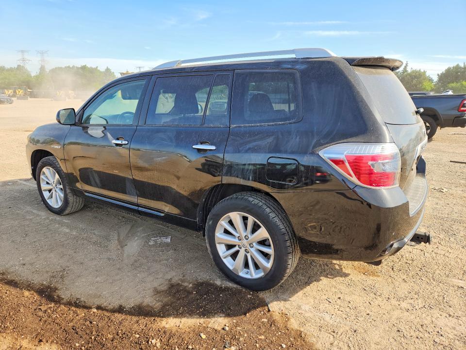 2010 Toyota Highlander hybrid VIN JTEBW3EH7A2040892 COPART salvage auction — HAIL, Il - Salvage Certificate, sold $2,450 on 2026-07-21 (photo 2)