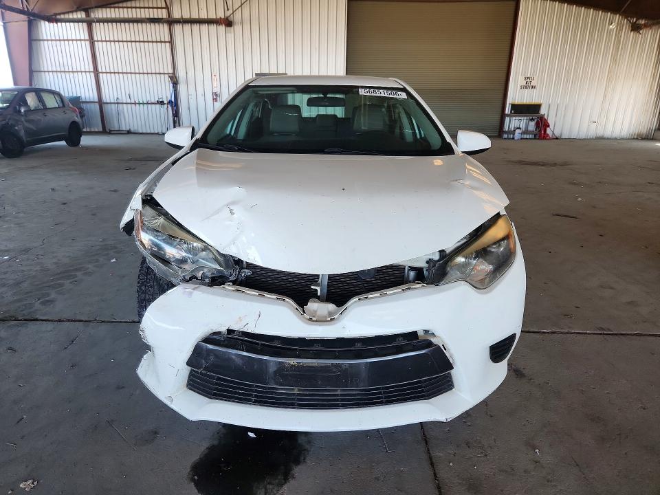 2015 Toyota Corolla VIN 5YFBURHE2FP327824 COPART salvage auction — FRONT END, CA - SALVAGE CERTIFICATE, sold $1,400 on 2026-07-23 (photo 5)